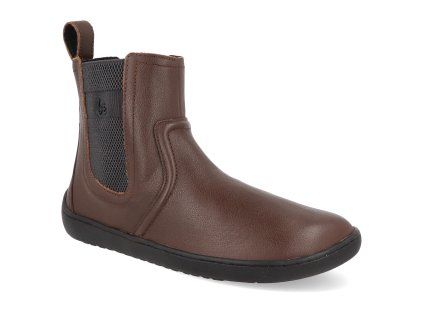 50970074 barefoot damske kotnikove boty be lenka allure 2 0 chelsea dark brown black 1