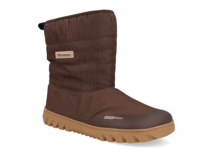 51020011 barefoot damske snehule barebarics polarstride copper brown 1