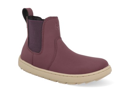 51520035 barefoot detske kotnikove boty be lenka halla dark pink 2026 1
