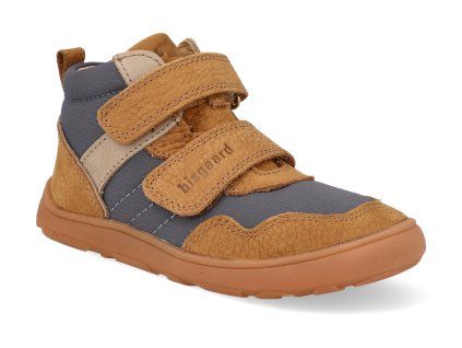 24105 5102 barefoot detske kotnikove boty bisgaard becky cognac 1
