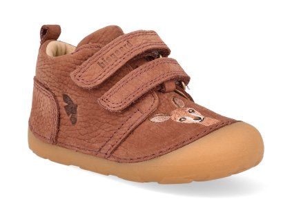 24112 5115 barefoot detske kotnikove boty bisgaard carter bordeaux 1