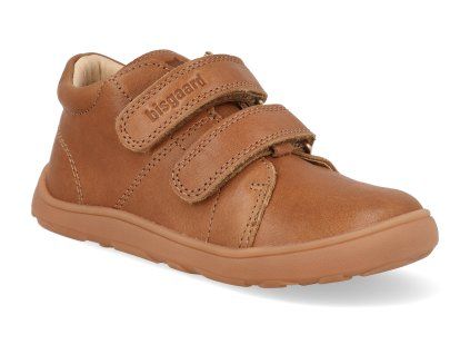24118 5102 barefoot detske kotnikove boty bisgaard dex cognac 1