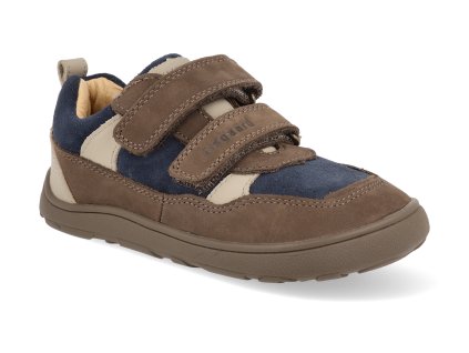 74107 5104 barefoot detske tenisky bisgaard elroy dark brown 1