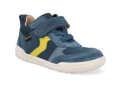 1 100202 8000 barefoot detske boty superfit superfree 2 0 blau gelb 1