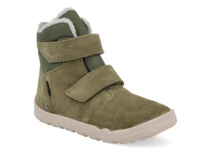 1 000912 7000 barefoot detske zimni boty superfit walderi grun zelene 1