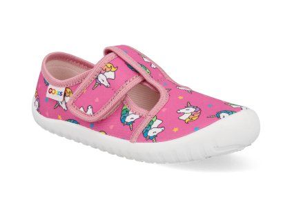 TOGO 3 12 barefoot detske prezuvky gokids jednorozci ruzove 1