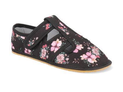 KTR BARE 27 barefoot detske prezuvky ktr kvety 1