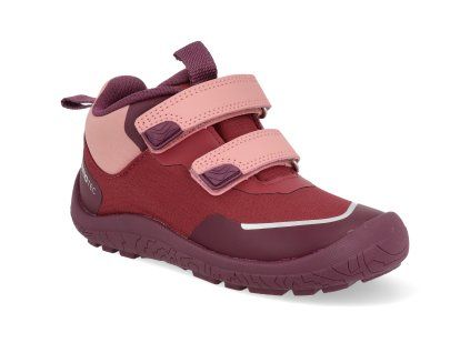 5400159B 39B0 barefoot detske kotnikove boty reima viikari maroon 1