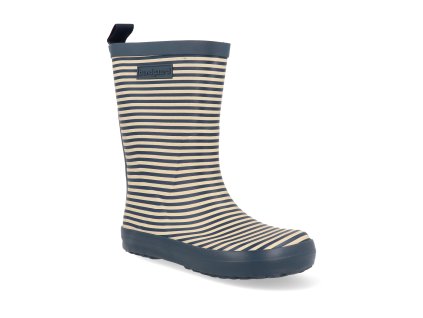 BG401043 9441 barefoot detske gumaky bundgaard charly navy stripe blue 1