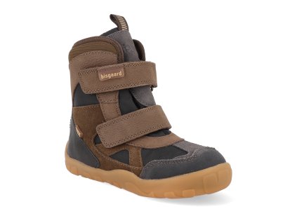 64215 5104 barefoot detske zimni boty bisgaard chad tex dark brown 1