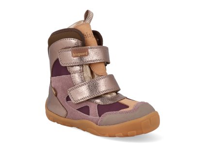 64215 5109 barefoot detske zimni boty bisgaard chad tex plum 1
