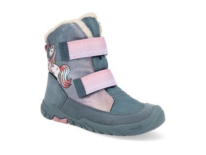 1 006041 8040 barefoot detske zimni boty superfit trace pink 1