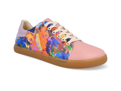 N1120 S3 KA barefoot damske tenisky ktr ruzove mix fialove 1