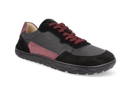 K1281 S3 KA barefoot damske boty ktr cerne bordo 1
