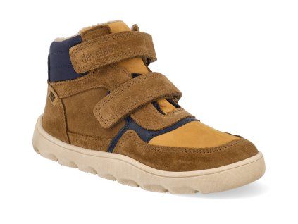 43215 759 barefoot detske zimni boty develab m melbu cognac 1
