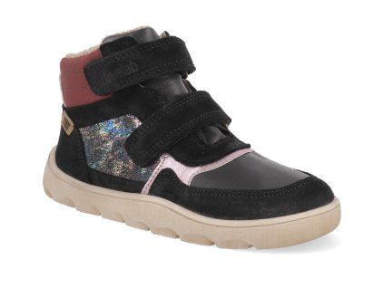43215 999 barefoot detske zimni boty develab m melbu black combi 1