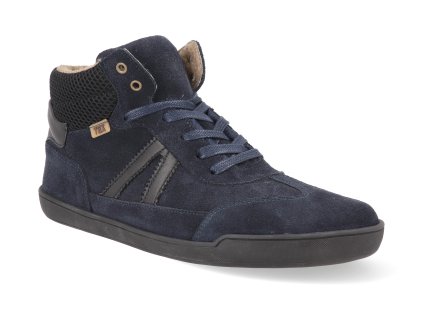 43225 633 barefoot damske kotnikove boty develab w wallander navy 1