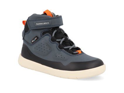 261242 A089 barefoot detske boty biomecanics azul marino nobuck 1