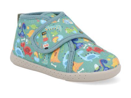 261339 A442 barefoot detske kotnikove boty garvalin verde mat 1