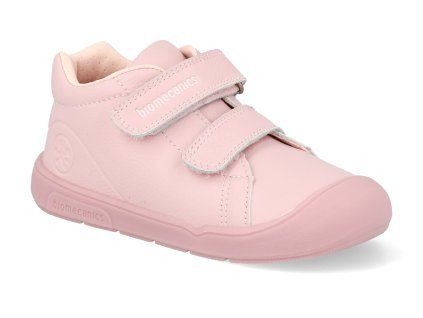 261140 C032 barefoot detske kotnikove boty biomecanics rosa nobuck 1