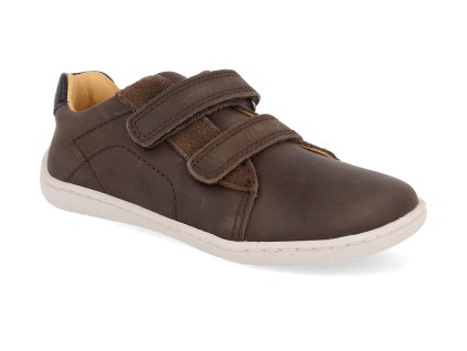 BPB S088 62293A barefoot detske tenisky stitch walk chocolate 1