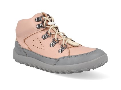 822022 barefoot detske kotnikove boty bobux alpha bran cameo rose 1