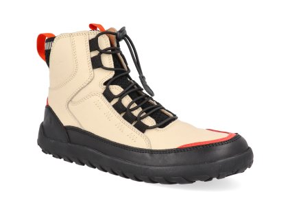 351001 barefoot kotnikove boty bobux alpha amblex black white swan 1