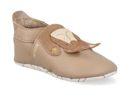 2003 001 011 138 barefoot detske capacky bobux peeking puppy warm taupe 1