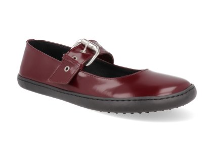 SHPN078BX barefoot damske baleriny shapen mary jane coco bordeaux 1