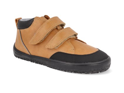BFN170060 W M NL OK GR CAM barefoot detske kotnikove boty beda playful bfn camel 1