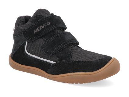 ME 54508 barefoot detske kotnikove boty medico cerne 1