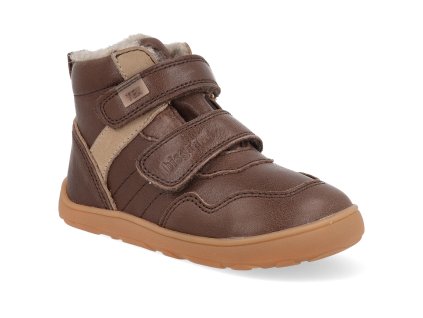 64120 5104 barefoot detske zimni boty bisgaard becky tex wool dark brown 1