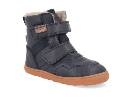 64125 5101 barefoot detske zimni boty bisgaard thorsten tex navy 1