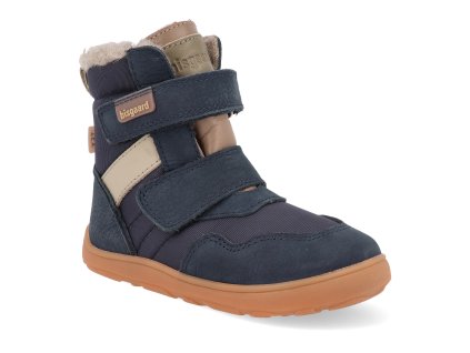 64129 5101 barefoot detske zimni boty bisgaard timo tex navy 2 1