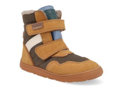 64129 5114 barefoot detske zimni boty bisgaard timo tex camel 1