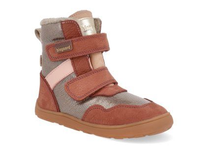 64129 5115 barefoot detske zimni boty bisgaard timo tex bordeaux 1