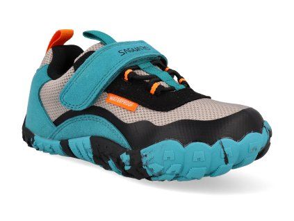 XZA0163TQ barefoot detske tenisky saguaro waterproof blue 1