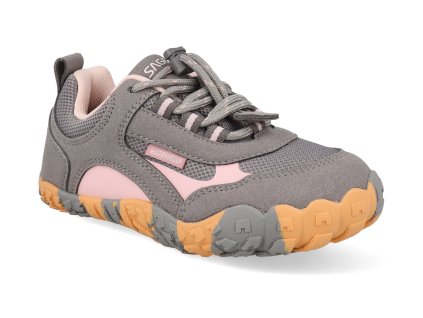 XZA0164GY barefoot detske tenisky saguaro waterproof grey 1