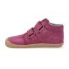 barefoot kotnikova obuv koel4kids korkid bordo 4