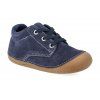 barefoot kotnikova obuv lurchi flo suede navy 2