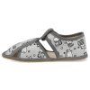 GREY CAT barefoot prezuvky baby bare s prurezy grey cat sede 2025 4