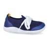 732602E barefoot capacky bobux step up play knit blueberry yellow 2
