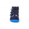 BF0001 W MK Y DANIEL barefoot zimni obuv s membranou beda daniel modra 3