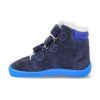 BF0001 W MK Y DANIEL barefoot zimni obuv s membranou beda daniel modra 4
