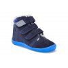 BF0001 W MK Y DANIEL barefoot zimni obuv s membranou beda daniel modra 1