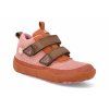 00844 40141 barefoot obuv s membranou affenzahn minimal lowboot knit happy deer hneda 1