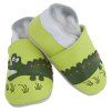 Chaussons cuir Crocodile Side