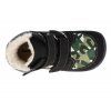 BF0004 W MK NL BL JU barefoot zimni obuv s membranou beda black jungle uzsi s okopem vegan cerna 6