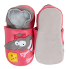 Chaussons cuir Souris Sole