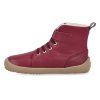 WINTER KIDS CHERRY barefoot detske zimni boty be lenka winter kids dark cherry red 4